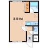 ビダ23 1Rの間取り