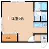 ビダ23 1Rの間取り