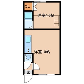 間取図 フォーレストⅢ
