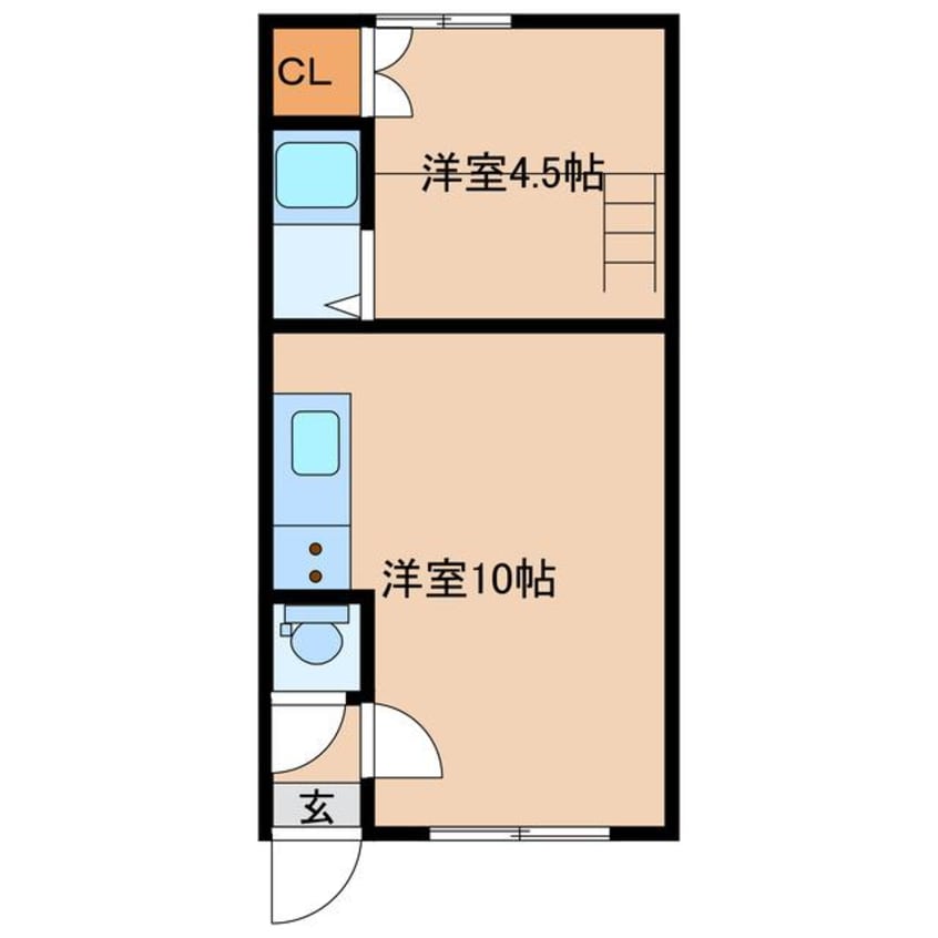 間取図 フォーレストⅢ