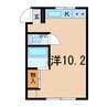 サンビルA 1Rの間取り