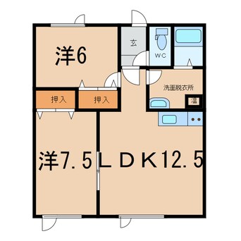 間取図 サンシャインハイツ