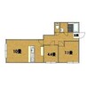 吉田病院分院2F 2LDKの間取り