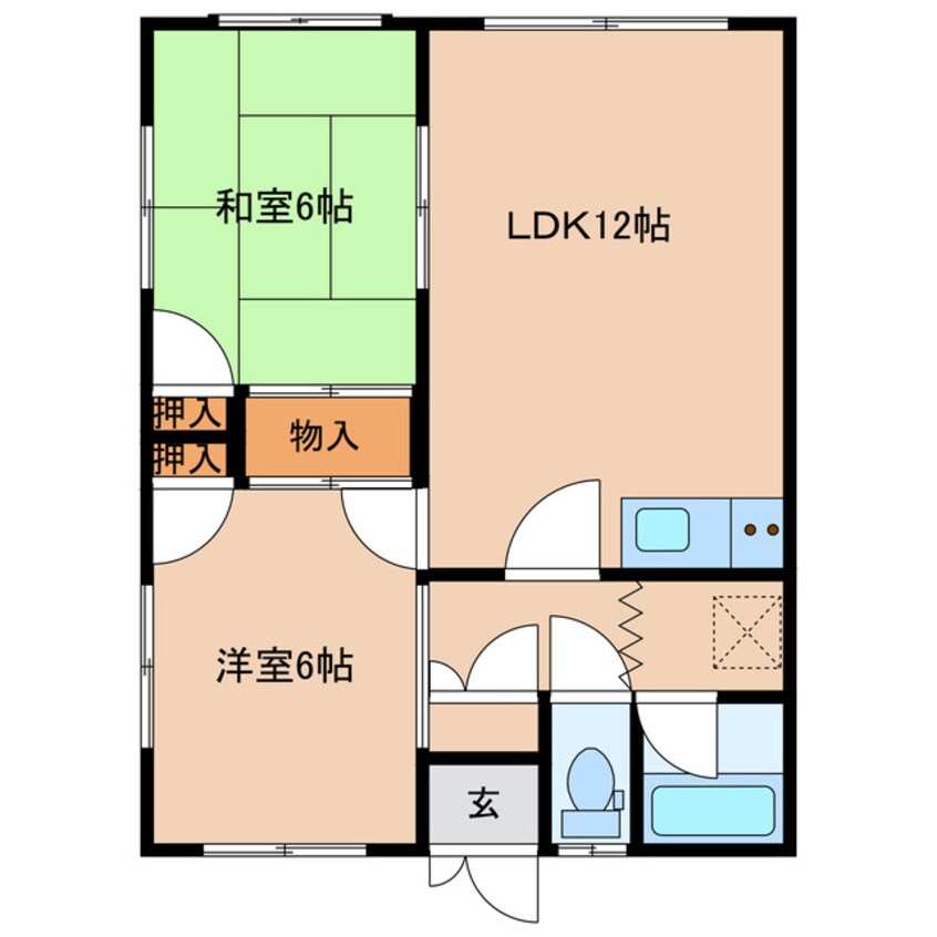 間取図 今田マンション