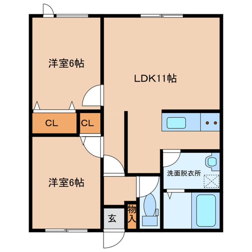 間取図 IGコーポ