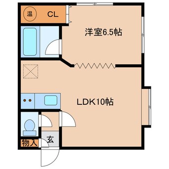 間取図 ラポートハイツ