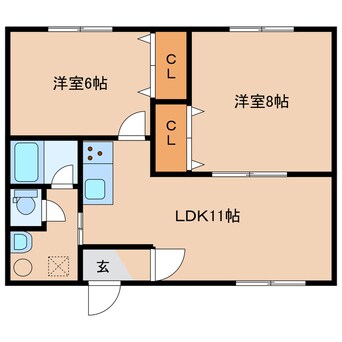 間取図 クレー＆パーク