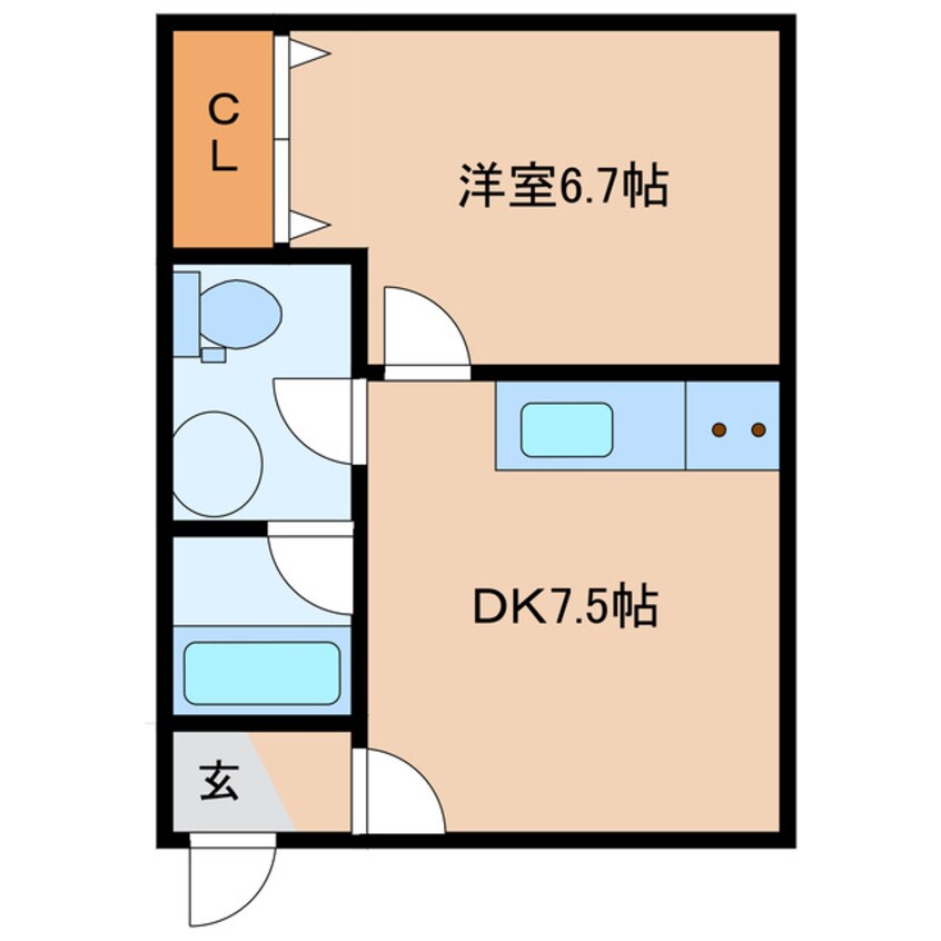 間取図 クレー＆パーク