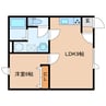 ライジングサン2007 1LDKの間取り