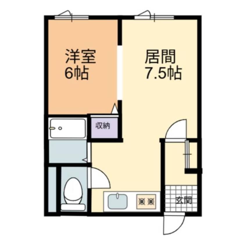 間取図 コーポ華みずき