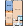 エルムハイツ 2LDKの間取り