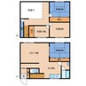 西１０北３借家 4LDK+Sの間取り