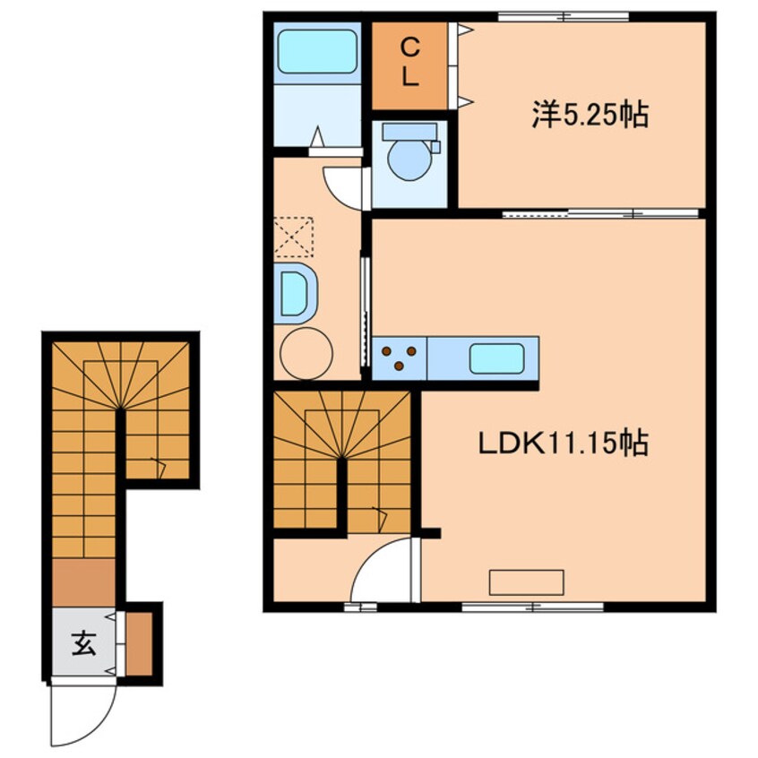 間取図 とまとハウス1