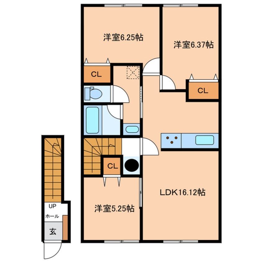 間取図 エコハウス4