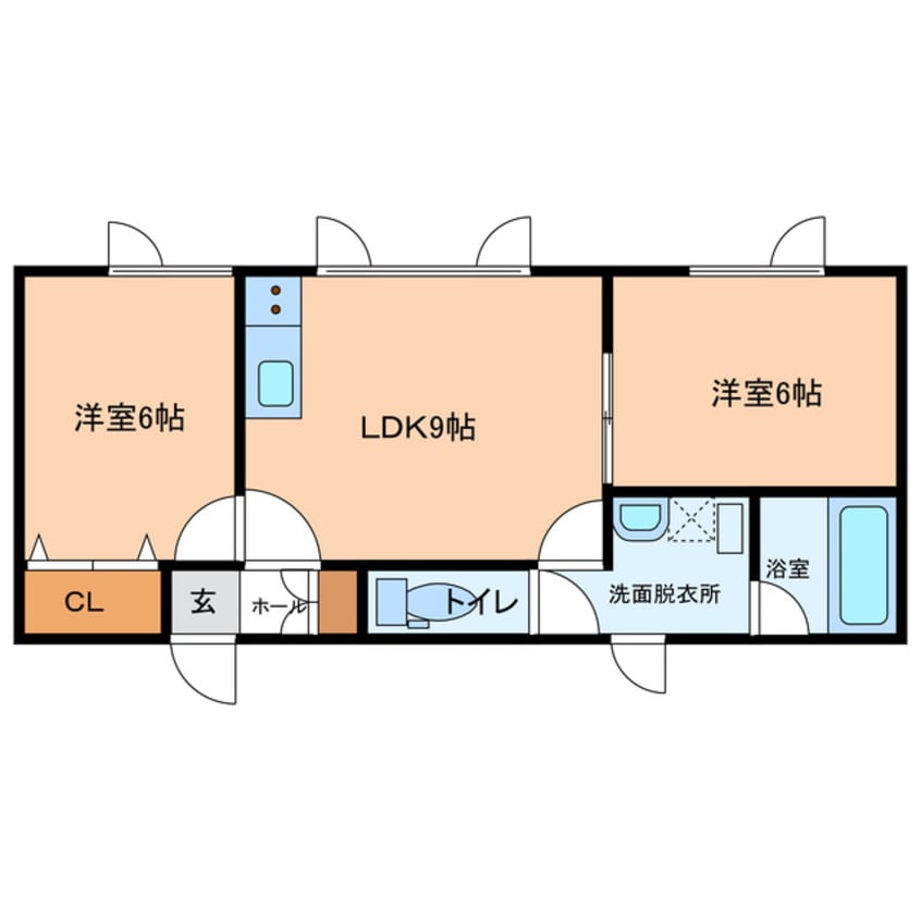 間取図 あっとほーむ3