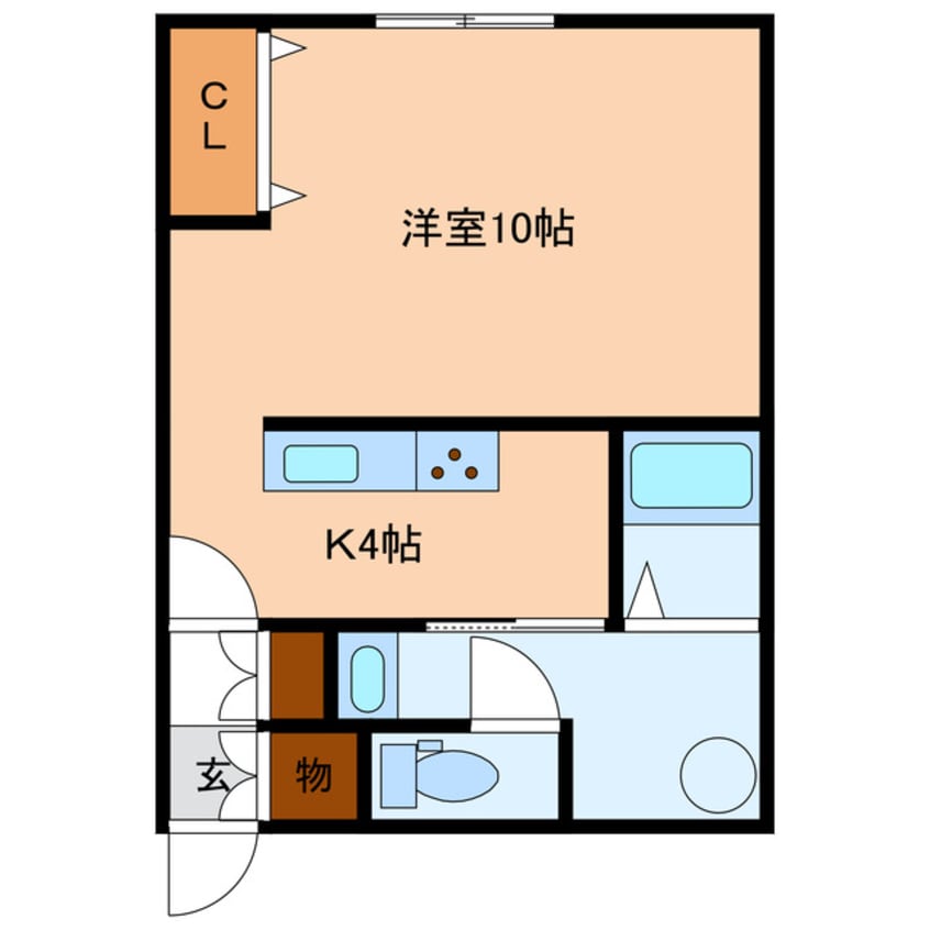 間取図 キューブⅥ