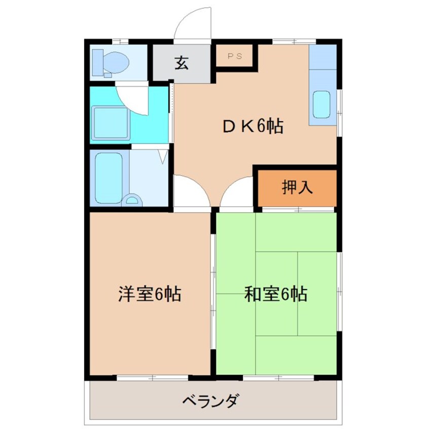 間取図 羽生マンション