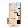 レジェンドパレス 1DKの間取り
