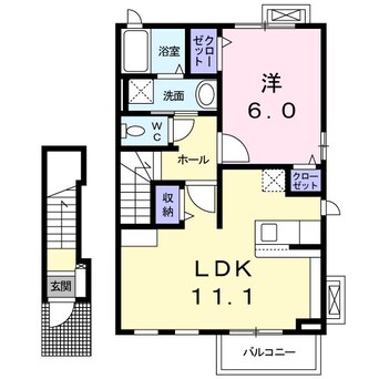 間取図 ヴィラプリムローズＣ
