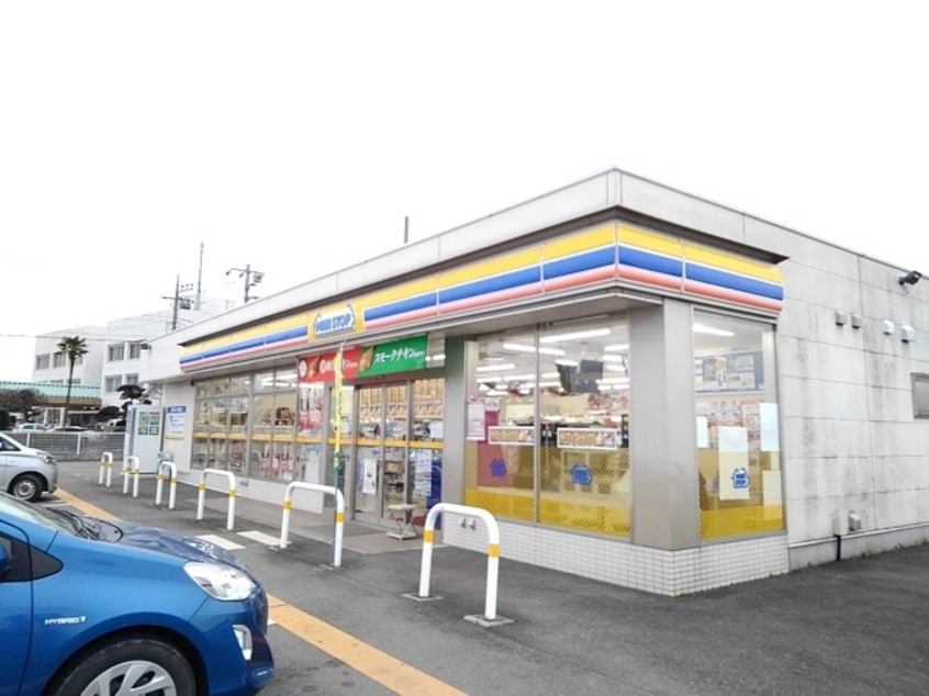 ミニストップ筑西直井店まで600m エランドールＡ