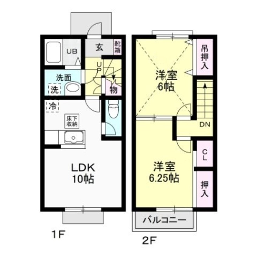 間取図 フェリーズファミリア　A