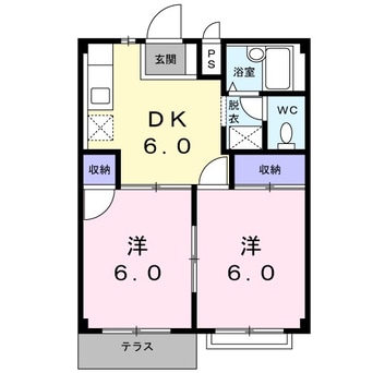 間取図 サンライズ岩瀬