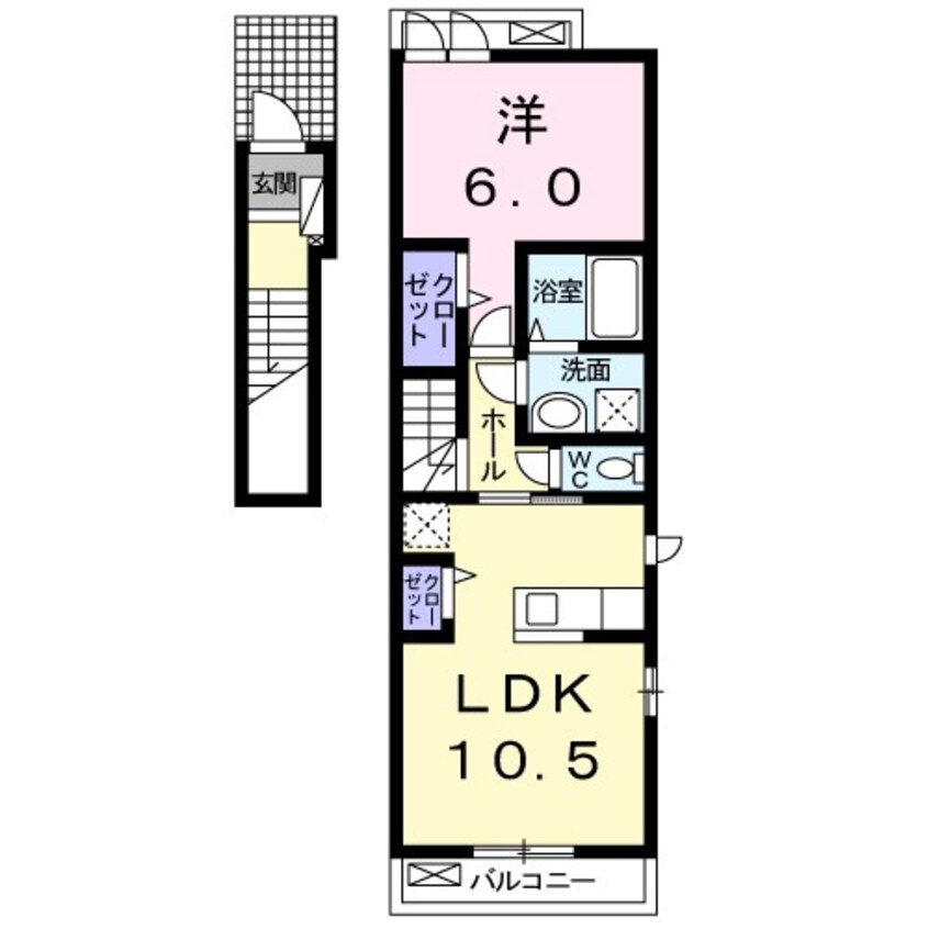 間取図 エンブレムＨ