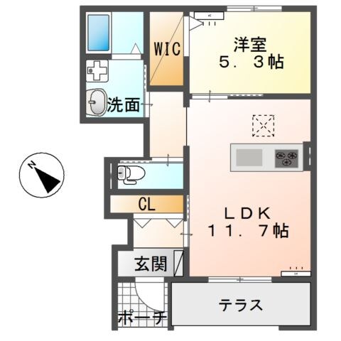 間取り図 エミアスII