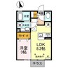 さくらA 1LDKの間取り