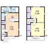 ｂａｒｒｉｏ　Ｂ 2LDKの間取り