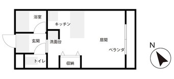 間取図 リュミエール・レジデンス