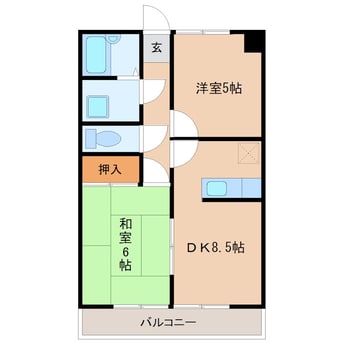 間取図 橋本マンション