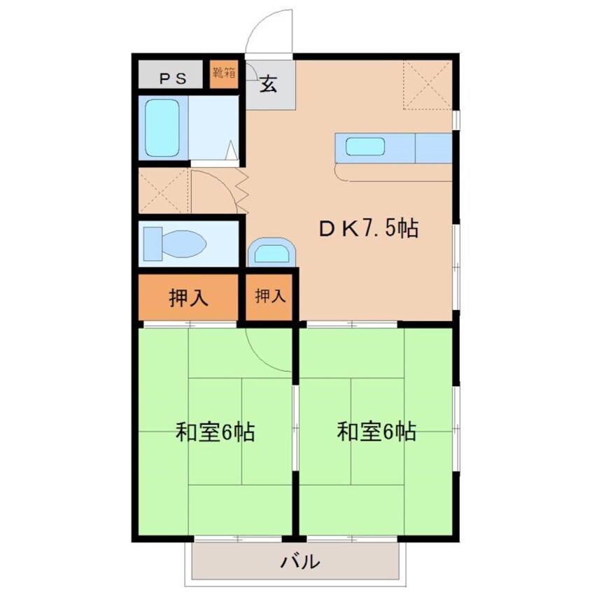 間取図 My City Life35番館