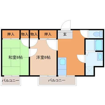 間取図 シティハイムヨコセ