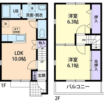 間取図 North　Field