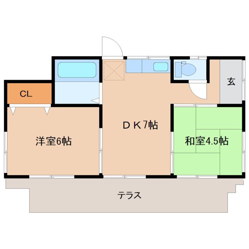 間取図 レジェンドハウス1号棟