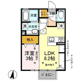 間取図 OAK（オーク）