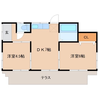 間取図 レジェンドハウス6号棟