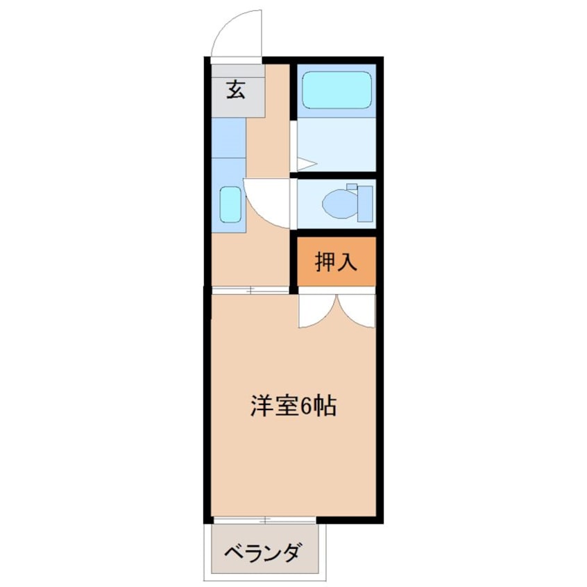 間取図 マ・メゾン石岡