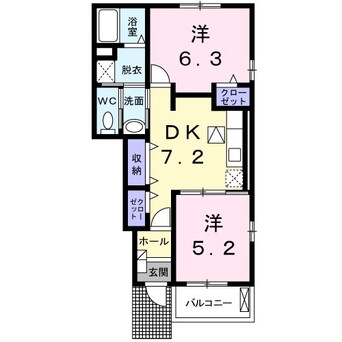 間取図 フォレストハウス