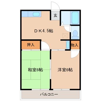 間取図 シティハイムケント