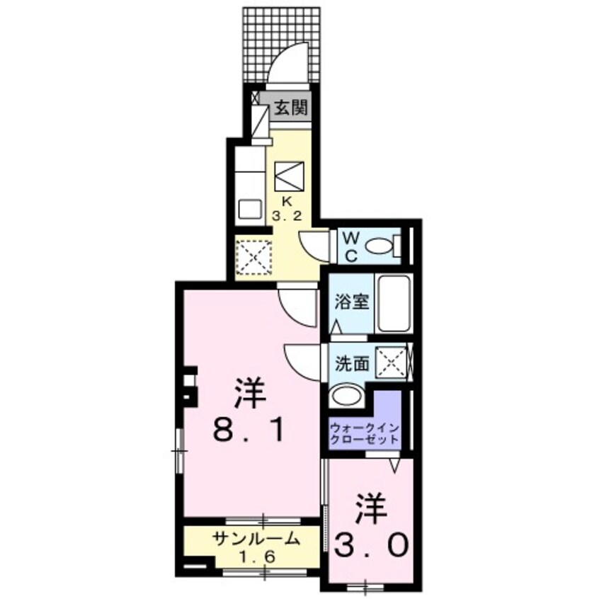 間取図 ネオ・コンフォルト