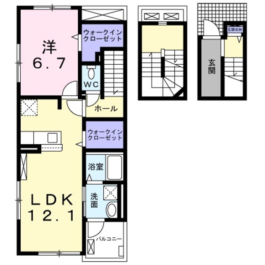 間取図 ネオ・コンフォルト