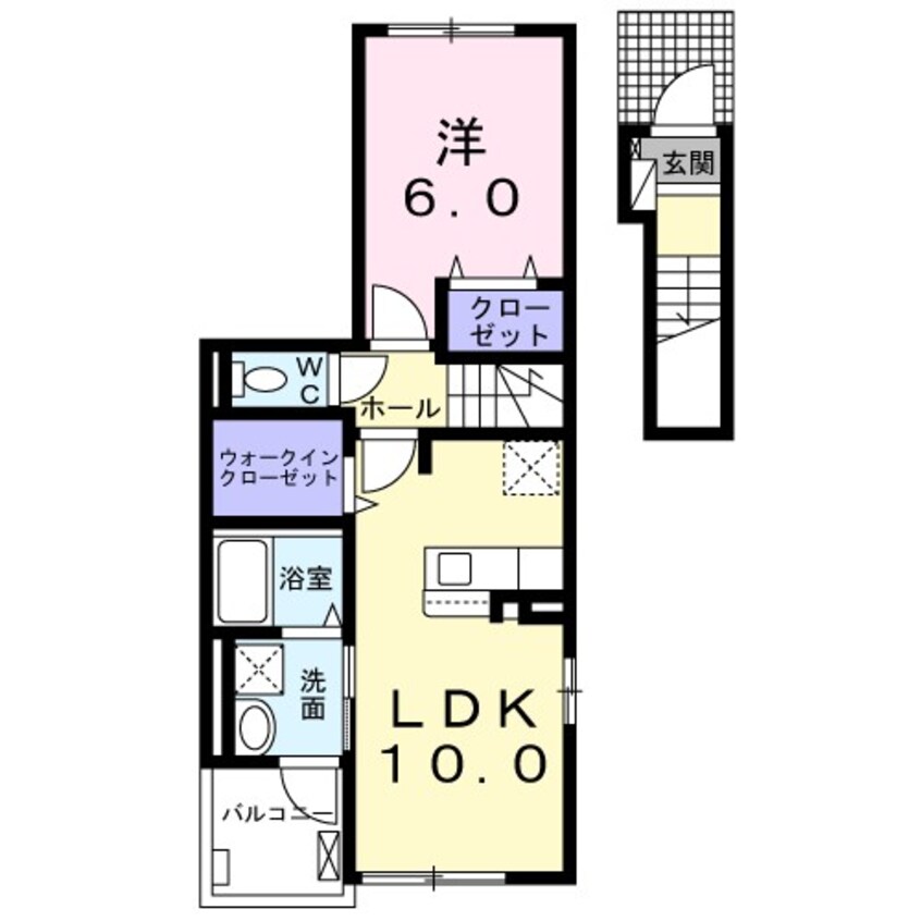 間取図 ネオ・コンフォルト