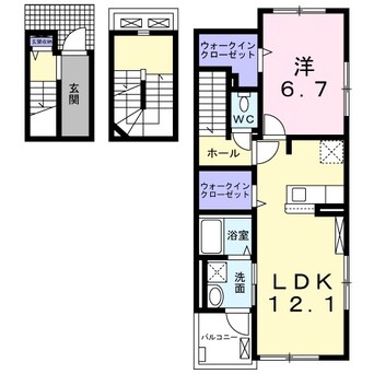 間取図 ネオ・コンフォルト