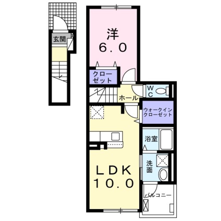 間取図 ネオ・コンフォルト