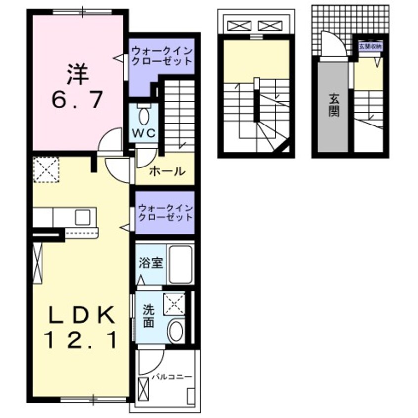 間取図 ネオ・コンフォルト