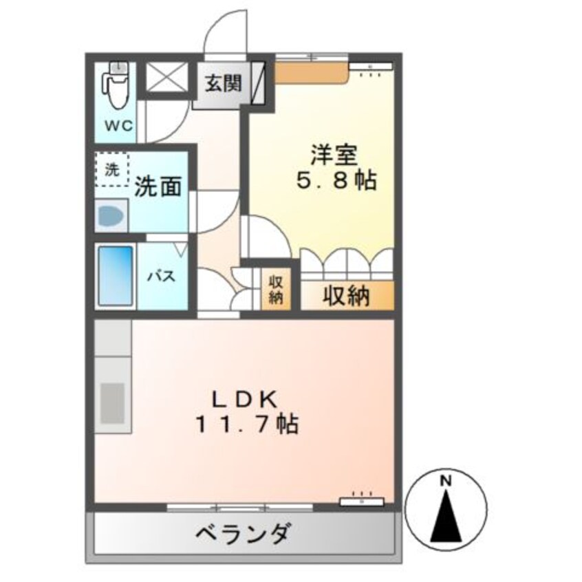 間取図 サンクチュアリII