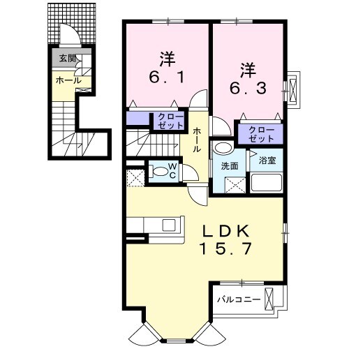 間取り図 コッツウォルズＡ