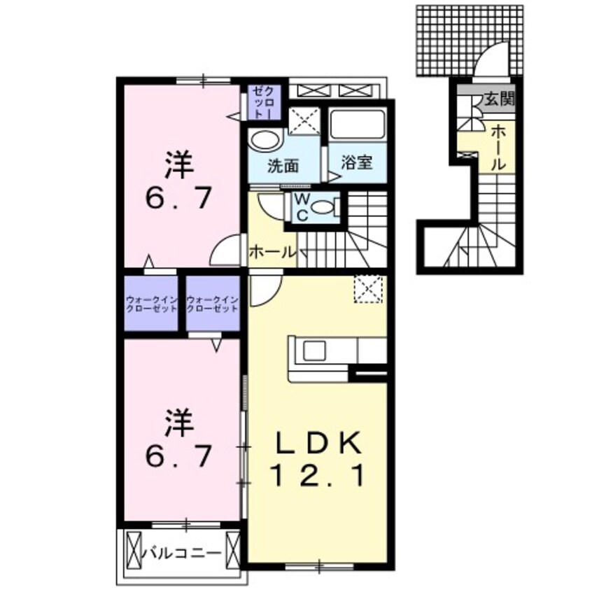 間取図 ジュピター